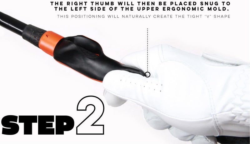 Links Golf Grip Trainer LH/RH Attachment for Improved Hand Positioning on Golf Club - Golf Swing Trainer - Image 5